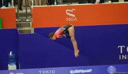 Batut Gimnastikası və Tamblinq üzrə Dünya Çempionatında finallar başlayıb (FOTO)
