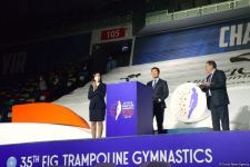 Bakıda Batut Gimnastikası və Tamblinq üzrə 35-ci Dünya Çempionatının bağlanış mərasimi keçirilib (FOTO)