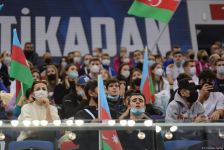 Azərbaycan gimnastı Mixail Malkin Bakıda keçirilən DÇ-nin finalında çıxış edib (FOTO)