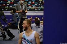 Azərbaycan gimnastı Mixail Malkin Bakıda keçirilən DÇ-nin finalında çıxış edib (FOTO)