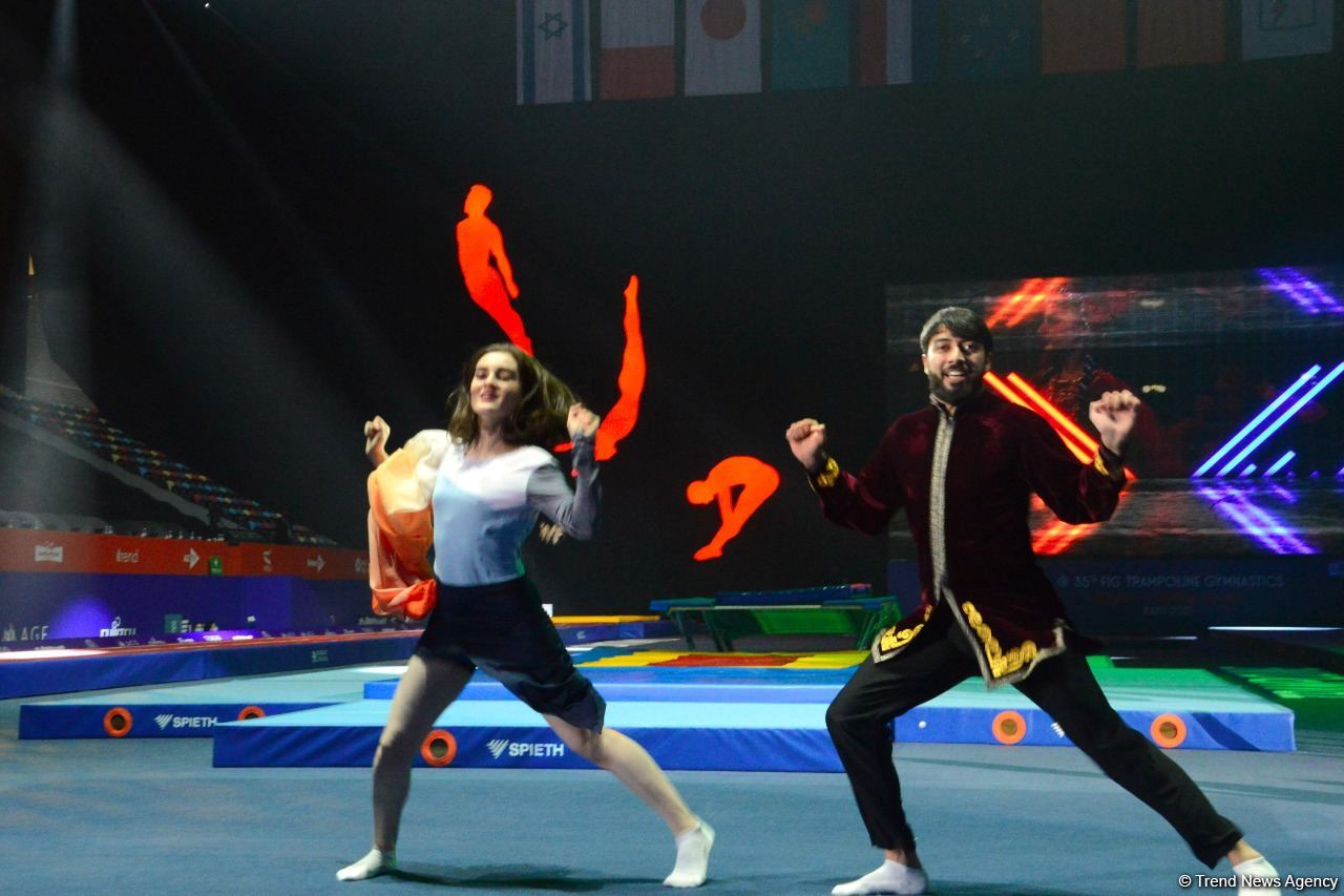 Bakıda Batut Gimnastikası və Tamblinq üzrə 35-ci Dünya Çempionatının bağlanış mərasimi keçirilib (FOTO)
