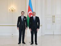 Prezident İlham Əliyev Portuqaliyanın ölkəmizdə yeni təyin olunmuş səfirinin etimadnaməsini qəbul edib (FOTO/VİDEO)