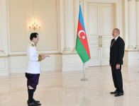 Prezident İlham Əliyev Kambocanın ölkəmizdə yeni təyin olunmuş səfirinin etimadnaməsini qəbul edib (FOTO/VİDEO) (YENİLƏNİB)