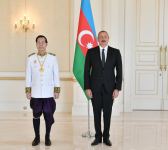 Prezident İlham Əliyev Kambocanın ölkəmizdə yeni təyin olunmuş səfirinin etimadnaməsini qəbul edib (FOTO/VİDEO) (YENİLƏNİB)