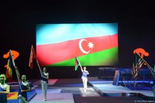 Bakıda Batut Gimnastikası üzrə 28-ci Dünya Yaş Qrupları Yarışlarının açılış mərasimi keçirilib (FOTO)