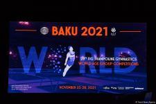 Bakıda Batut Gimnastikası üzrə 28-ci Dünya Yaş Qrupları Yarışlarının açılış mərasimi keçirilib (FOTO)