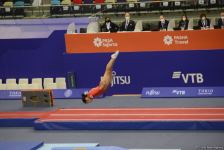 Batut Gimnastikası üzrə 28-ci Dünya Yaş Qrupları Yarışlarının birinci günündə final mərhələsi başlayıb (FOTO)