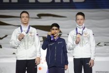 Bakıda batut gimnastikası və tamblinq üzrə qalib və mükafatçıların mükafatlandırılması mərasimi keçirilib (FOTO)