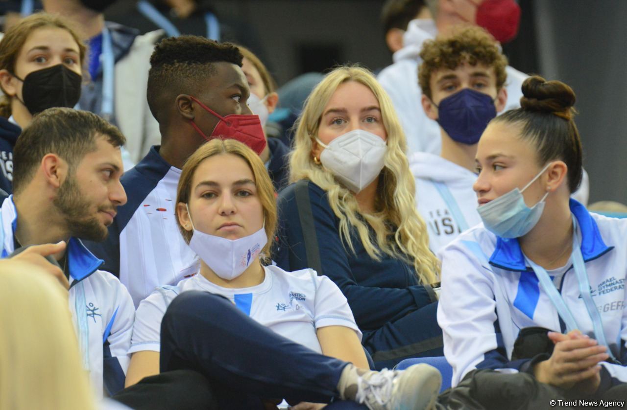 Bakıda Batut Gimnastikası üzrə 28-ci Dünya Yaş Qrupları Yarışları start götürüb (FOTO)