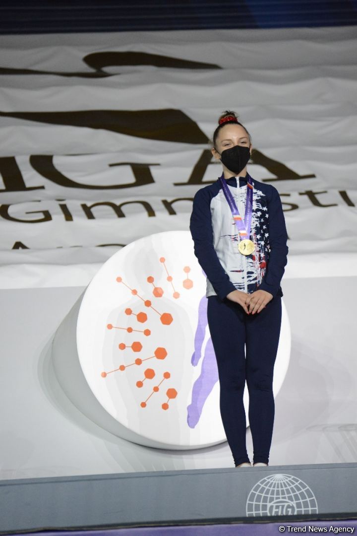 Bakıda batut gimnastikası və tamblinq üzrə qalib və mükafatçıların mükafatlandırılması mərasimi keçirilib (FOTO)