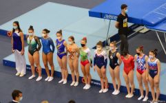 Bakıda Batut Gimnastikası üzrə 28-ci Dünya Yaş Qrupları Yarışlarının ikinci günü start götürüb (FOTO)