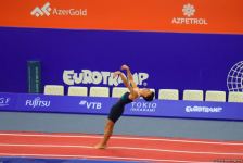 Bakıda Batut Gimnastikası üzrə 28-ci Dünya Yaş Qrupları Yarışlarının ikinci günü start götürüb (FOTO)