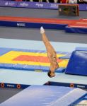 Bakıda Batut Gimnastikası üzrə 28-ci Dünya Yaş Qrupları Yarışlarının ikinci günü start götürüb (FOTO)