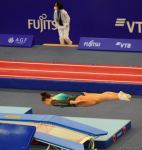 Bakıda Batut Gimnastikası üzrə 28-ci Dünya Yaş Qrupları Yarışlarının ikinci günü start götürüb (FOTO)