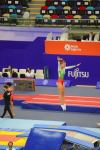 Bakıda Batut Gimnastikası üzrə 28-ci Dünya Yaş Qrupları Yarışlarının ikinci günü start götürüb (FOTO)