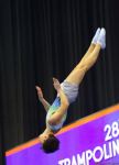 Bakıda Batut Gimnastikası üzrə 28-ci Dünya Yaş Qrupları Yarışlarının ikinci günü start götürüb (FOTO)