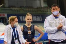 Bakıda Batut Gimnastikası üzrə 28-ci Dünya Yaş Qrupları Yarışlarının ikinci günü start götürüb (FOTO)
