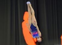 Bakıda Batut Gimnastikası üzrə 28-ci Dünya Yaş Qrupları Yarışlarının ikinci günü start götürüb (FOTO)