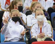 Bakıda Batut Gimnastikası üzrə 28-ci Dünya Yaş Qrupları Yarışlarının ikinci günü start götürüb (FOTO)