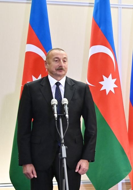 Rusiya Prezidenti, Azərbaycan Prezidenti və Ermənistanın baş naziri mətbuata bəyanatla çıxış ediblər (FOTO/VİDEO) (YENİLƏNİB)