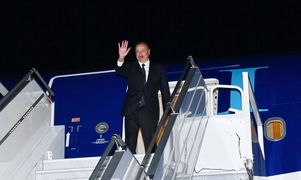 Prezident İlham Əliyevin Soçi şəhərinə işgüzar səfəri başa çatıb