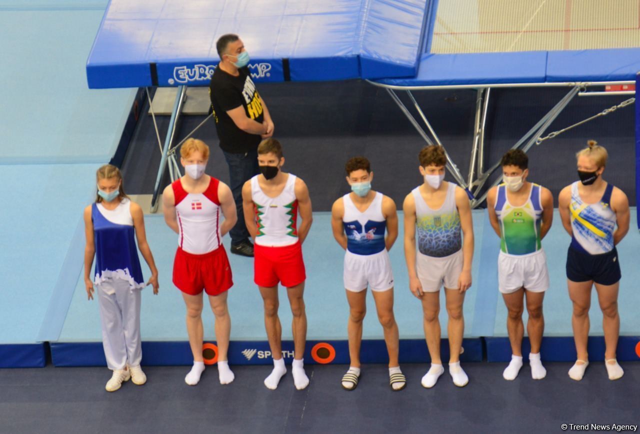 Bakıda Batut Gimnastikası üzrə 28-ci Dünya Yaş Qrupları Yarışlarının ikinci günü start götürüb (FOTO)