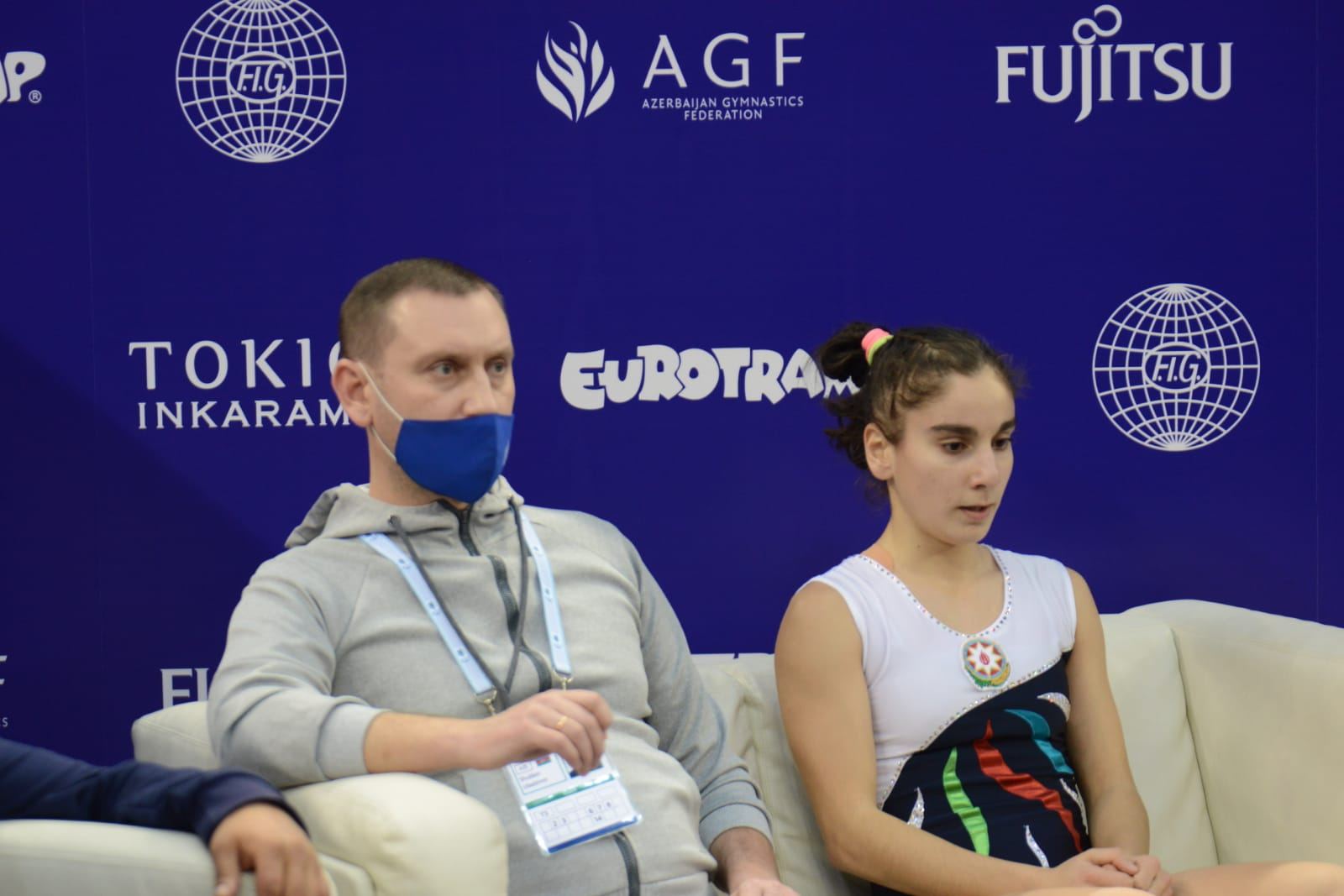 Bakıda batut gimnastikası və tamblinq üzrə Dünya Yaş Qrupları yarışlarının üçüncü gününün ən gözəl anları (FOTO)