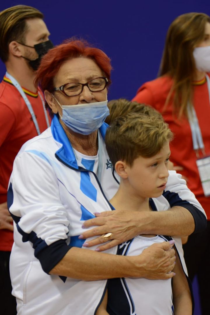 Bakıda batut gimnastikası və tamblinq üzrə Dünya Yaş Qrupları yarışlarının üçüncü gününün ən gözəl anları (FOTO)