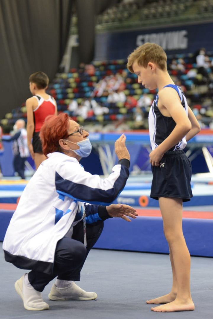 Bakıda batut gimnastikası və tamblinq üzrə Dünya Yaş Qrupları yarışlarının üçüncü gününün ən gözəl anları (FOTO)