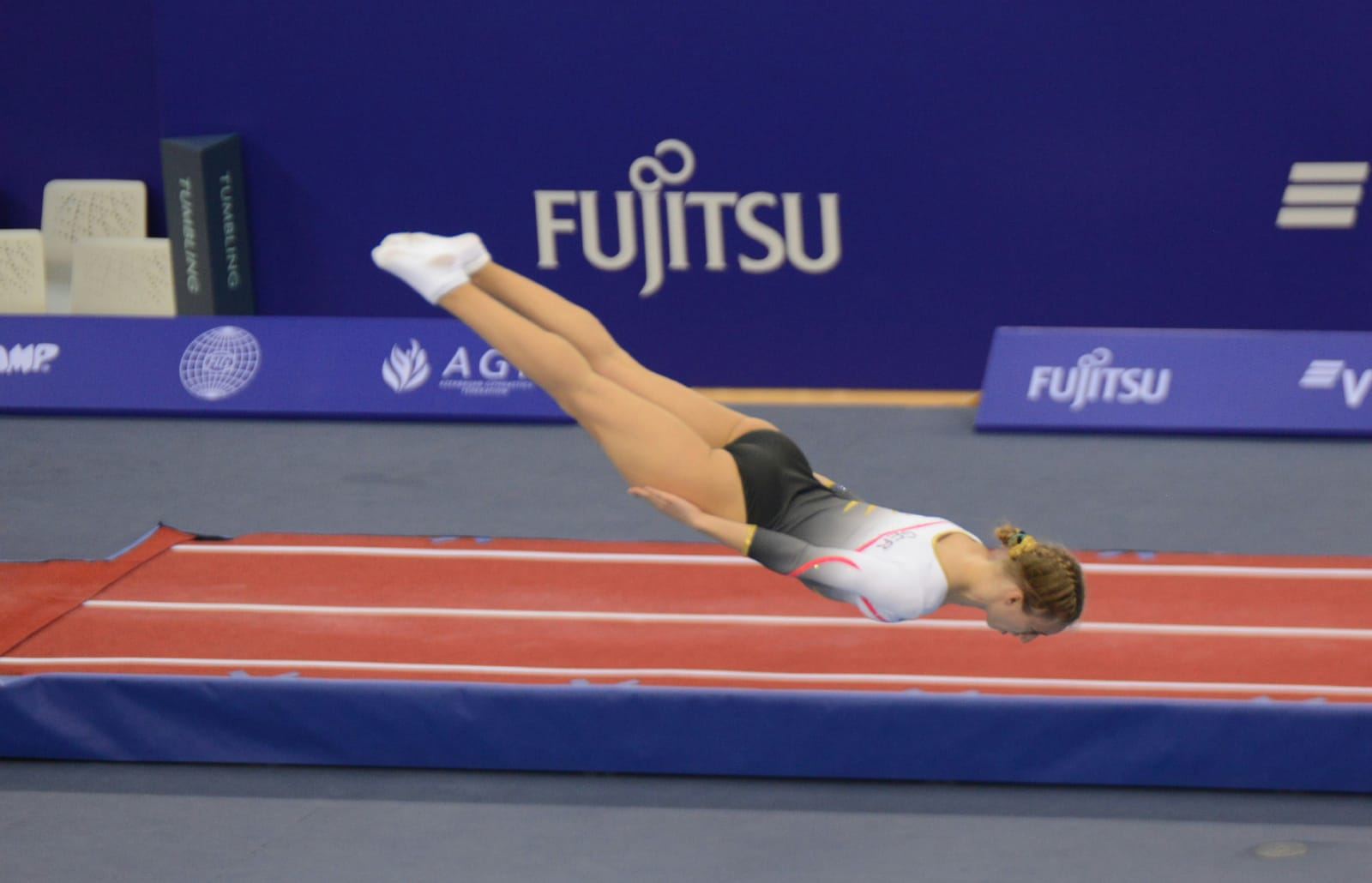 Bakıda batut gimnastikası və tamblinq üzrə Dünya Yaş Qrupları yarışlarının üçüncü gününün ən gözəl anları (FOTO)