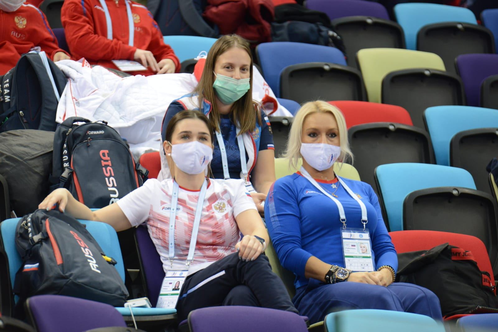 Bakıda batut gimnastikası və tamblinq üzrə Dünya Yaş Qrupları yarışlarının üçüncü gününün ən gözəl anları (FOTO)