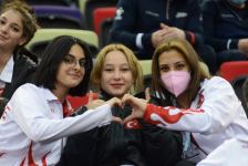 Bakıda batut gimnastikası və tamblinq üzrə Dünya Yaş Qrupları yarışlarının üçüncü gününün ən gözəl anları (FOTO)