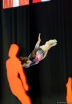Milli Gimnastika Arenasında Batut Gimnastikası üzrə Dünya Yaş Qrupları Yarışları davam edir (FOTO)