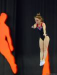 Milli Gimnastika Arenasında Batut Gimnastikası üzrə Dünya Yaş Qrupları Yarışları davam edir (FOTO)