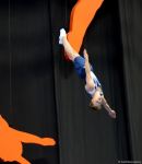 Milli Gimnastika Arenasında Batut Gimnastikası üzrə Dünya Yaş Qrupları Yarışları davam edir (FOTO)