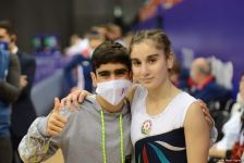 Bakıda Batut Gimnastikası üzrə 28-ci Dünya Yaş Qrupları Yarışlarının ikinci günü start götürüb (FOTO)