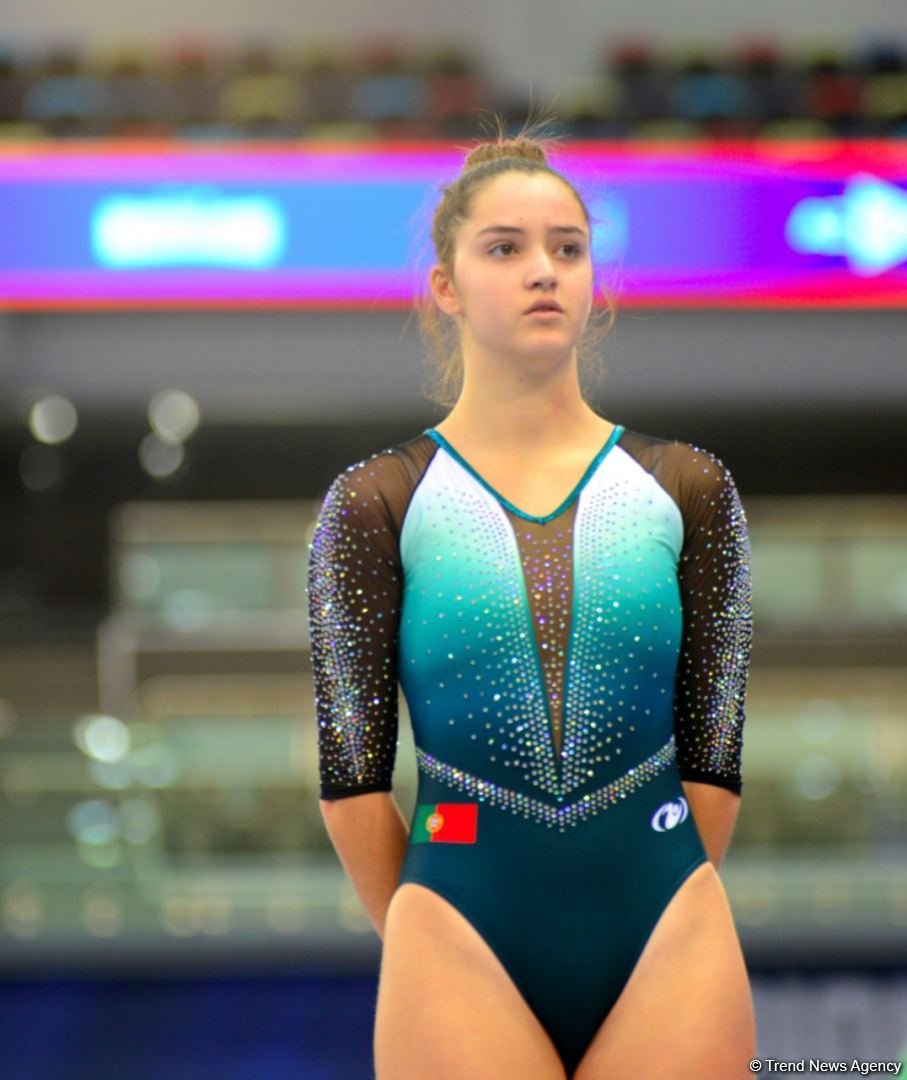 Milli Gimnastika Arenasında Batut Gimnastikası üzrə Dünya Yaş Qrupları Yarışları davam edir (FOTO)