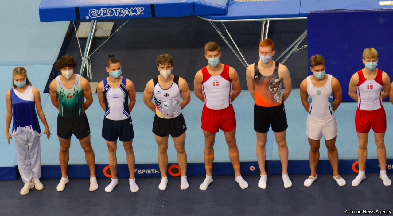 Bakıda Batut Gimnastikası üzrə 28-ci Dünya Yaş Qrupları Yarışlarının ikinci günü start götürüb (FOTO)