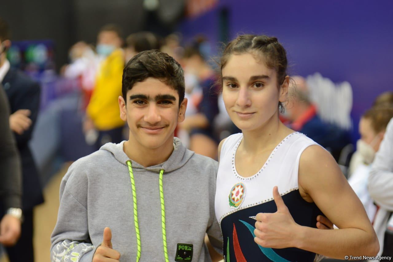 Bakıda Batut Gimnastikası üzrə 28-ci Dünya Yaş Qrupları Yarışlarının ikinci günü start götürüb (FOTO)