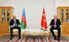 Prezident İlham Əliyevin Türkiyə Prezidenti Rəcəb Tayyib Ərdoğan ilə görüşü olub (FOTO/VİDEO) (YENİLƏNİB)
