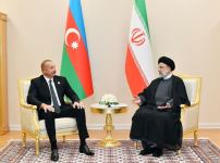 Prezident İlham Əliyevin İran Prezidenti Seyid İbrahim Rəisi ilə görüşü olub (FOTO/VİDEO) (YENİLƏNİB-2)