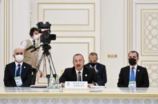 Prezident İlham Əliyev Aşqabadda İqtisadi Əməkdaşlıq Təşkilatının XV Zirvə toplantısında iştirak edib (FOTO/VİDEO) (YENİLƏNİB-4)