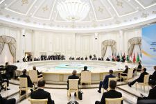 Prezident İlham Əliyev Aşqabadda İqtisadi Əməkdaşlıq Təşkilatının XV Zirvə toplantısında iştirak edib (FOTO/VİDEO) (YENİLƏNİB-4)