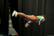 Bakıda batut gimnastikası və tamblinq üzrə Dünya Yaş Qrupu Yarışları davam edir (FOTO)