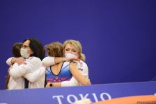 Bakıda batut gimnastikası və tamblinq üzrə Dünya Yaş Qrupu Yarışlarının final gününün ən yaxşı anları (FOTO)