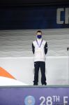 Batut gimnastikası və tamblinq üzrə Dünya Yaş Qrupu Yarışlarının final gününün qaliblərinin mükafatlandırılması mərasimi keçirilib