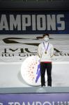 Batut gimnastikası və tamblinq üzrə Dünya Yaş Qrupu Yarışlarının final gününün qaliblərinin mükafatlandırılması mərasimi keçirilib