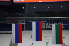 Batut gimnastikası və tamblinq üzrə Dünya Yaş Qrupu Yarışlarının final gününün qaliblərinin mükafatlandırılması mərasimi keçirilib