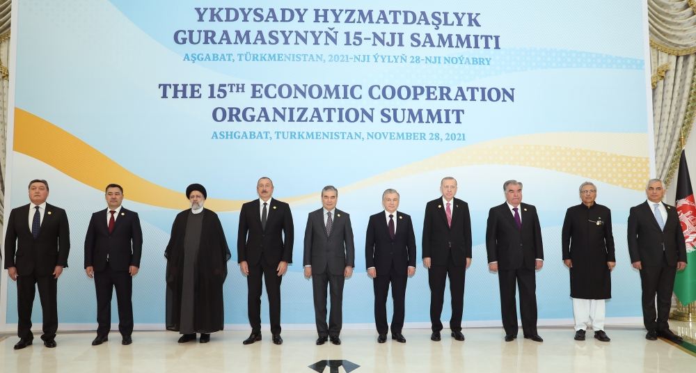 Prezident İlham Əliyev Aşqabadda İqtisadi Əməkdaşlıq Təşkilatının XV Zirvə toplantısında iştirak edib (FOTO/VİDEO) (YENİLƏNİB-4)