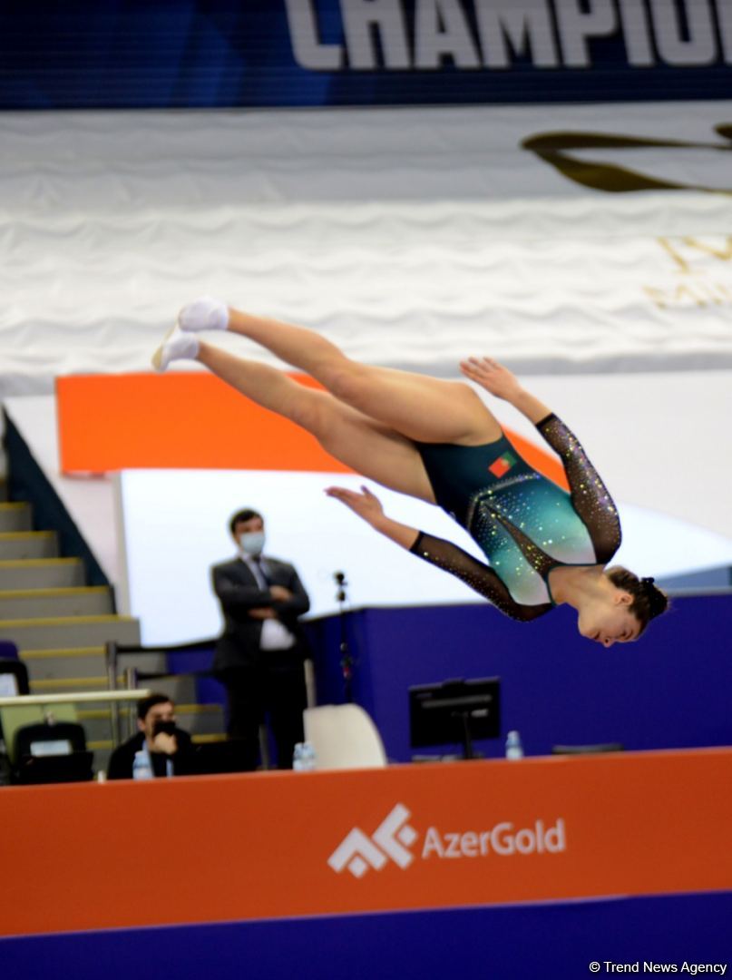 Bakıda batut gimnastikası və tamblinq üzrə Dünya Yaş Qrupu Yarışları davam edir (FOTO)